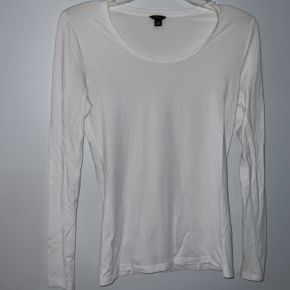 Ann Taylor Long Sleeve Tee - Picture 2 of 4